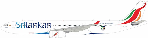 Airbus A330-343 SriLankan Airlines "75th anniversary of bilateral ties between Australia and Sri Lanka" 4R-ADF RM34475
